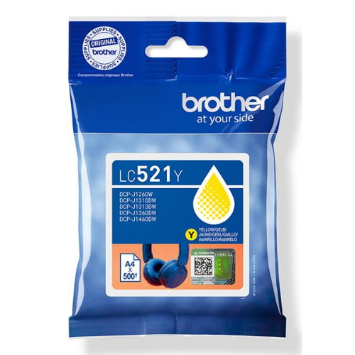 Brother Cartuccia Giallo LC521Y - 500pag